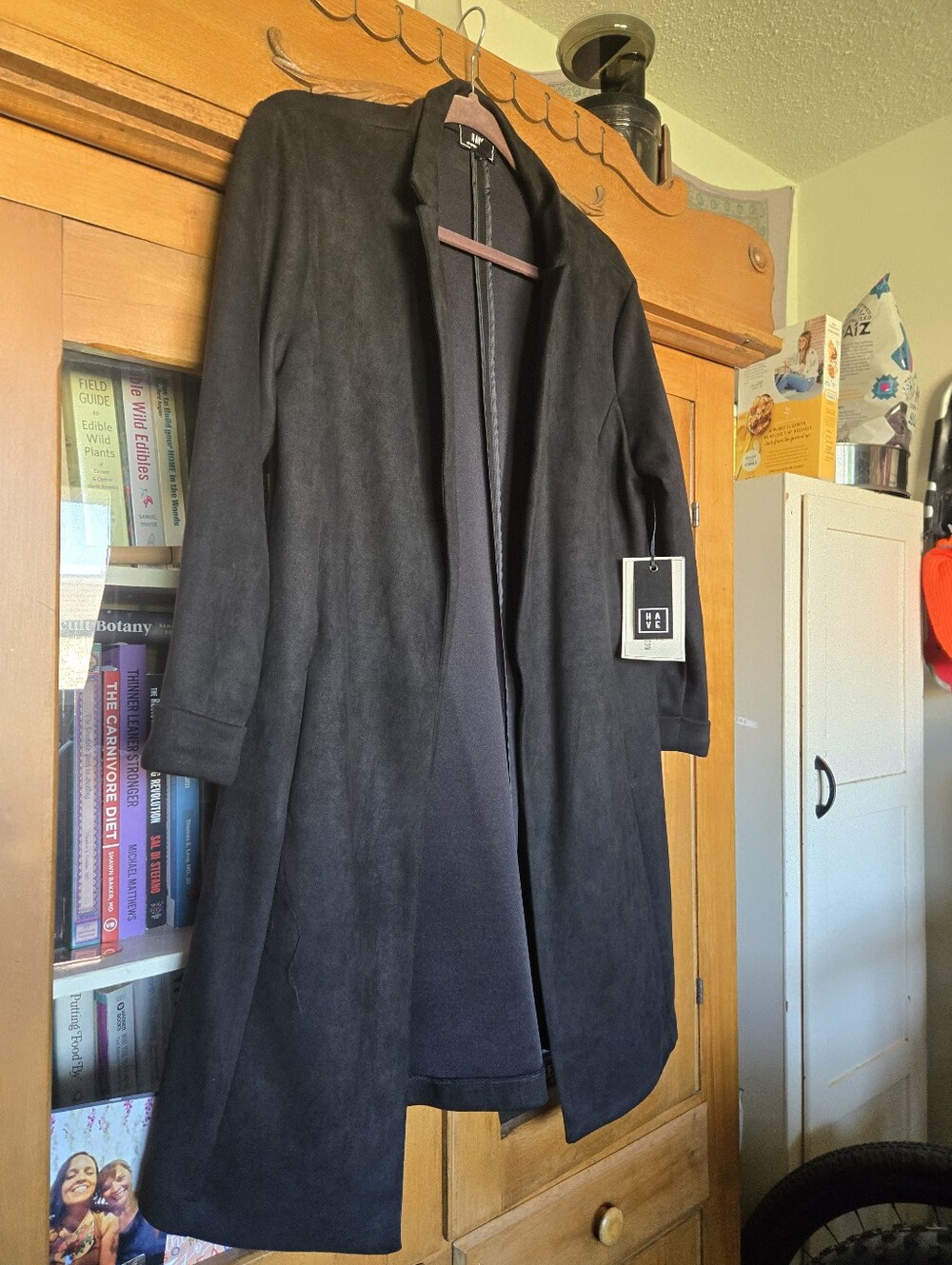 Women’s Textured Longline Jacket / Blazer – Size M NWT